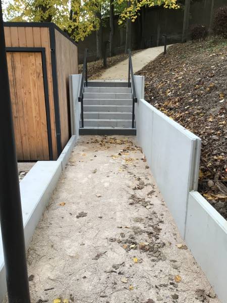 Fabrication et pose de grande longueur de main courante à Bourg en Bresse