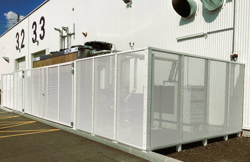 Claustra métal déployé - LYON 69