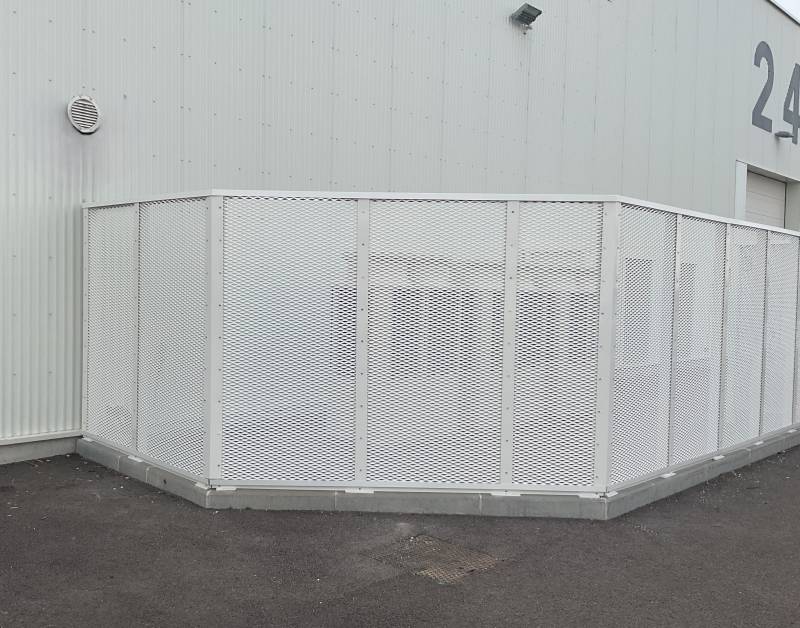 Claustra métal déployé - LYON 69