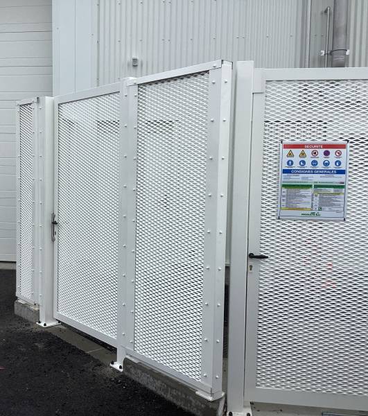 Claustra métal déployé - LYON 69